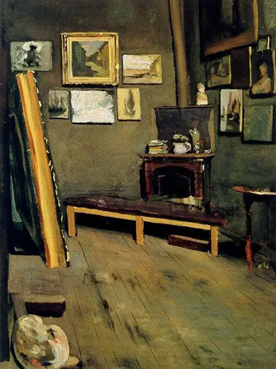 Studio of The Rue Visconti Frederic Bazille